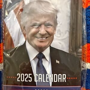 2025 Calendar with Patriotic Design